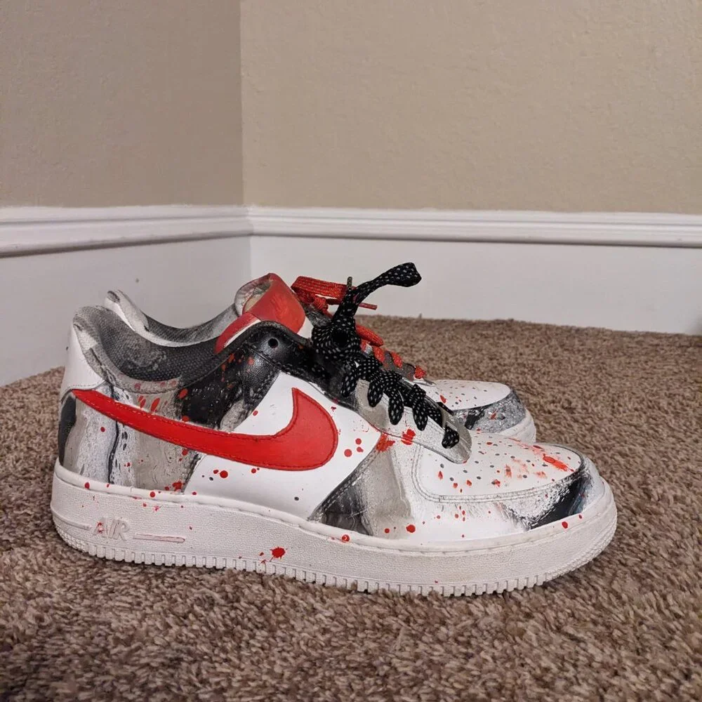 CUSTOM Nike Air Force Ones - Picture 2 of 7